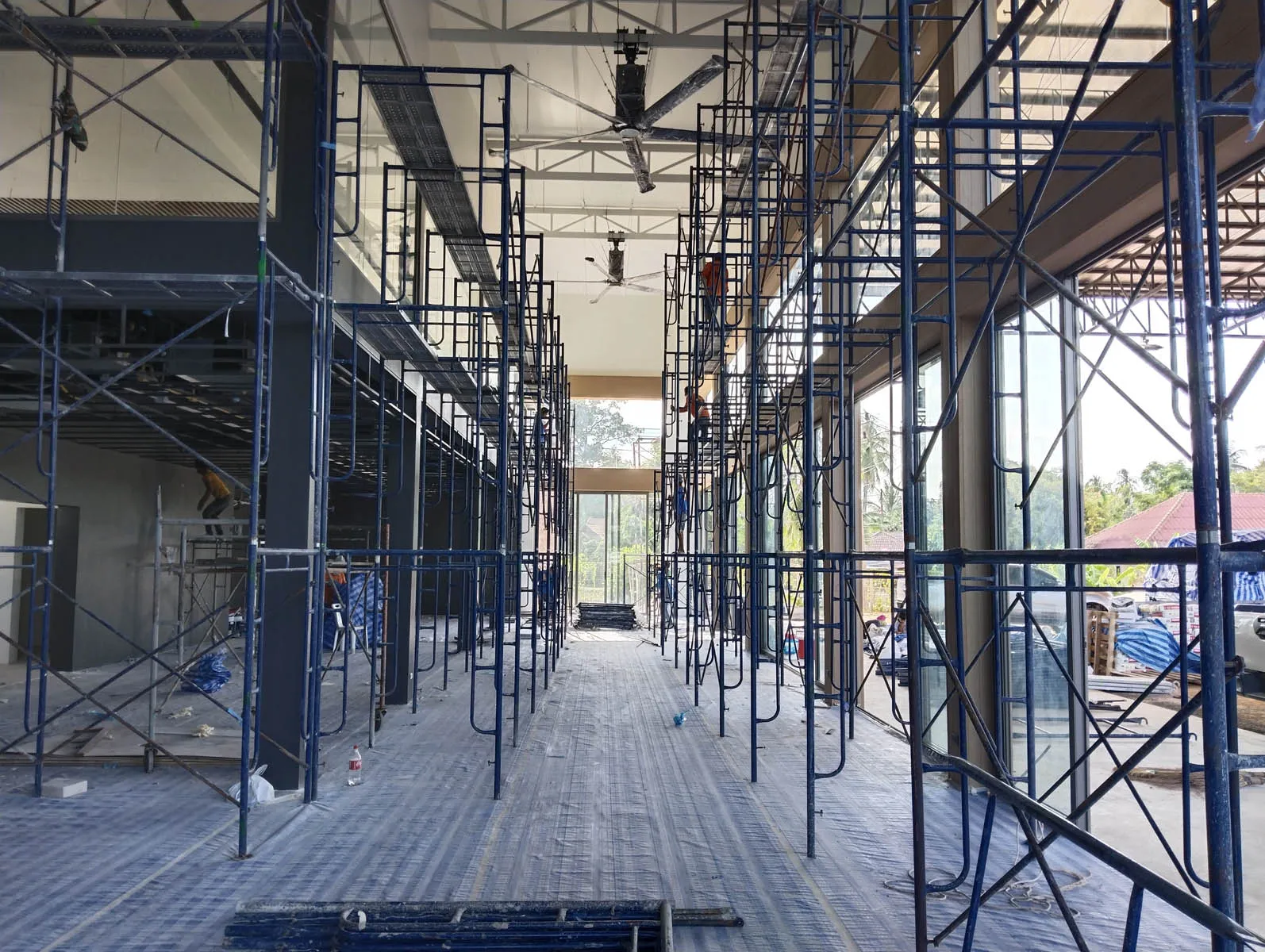 Detailed structural and finishing work at the Maraleina project