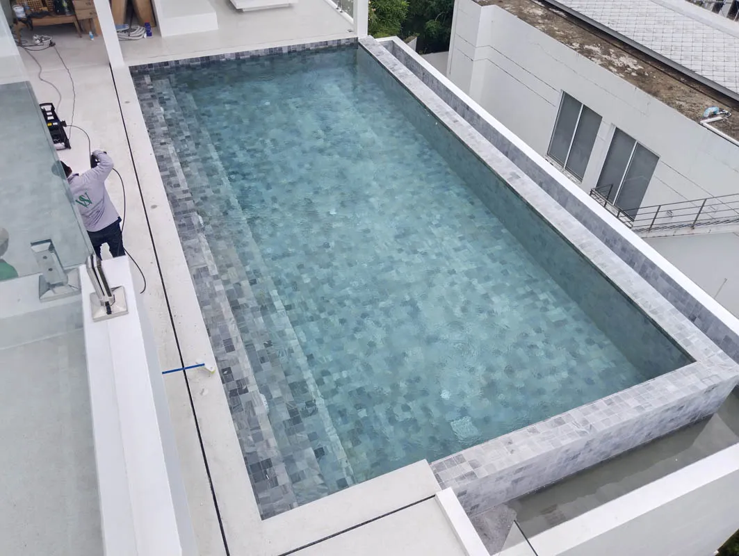 Villa Long Island construction project on Koh Samui